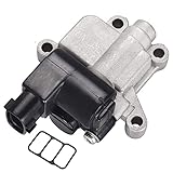 PUENGSI Iac Idle Air Control Valve 16022-RAA-A01 For Honda Element Accord Selected Iac Valve 2003 2004 2005 2006 2.4L l4 3.0L V6 Idle Control Valve Honda Accord Pcv Valve With Gasket