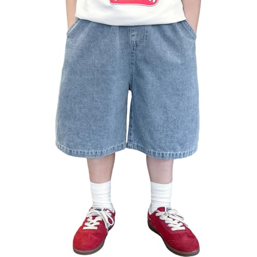 Short baggy en jean pour garçon idéal pour l'été décontracté