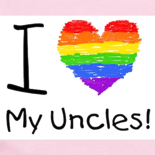 CafePress I Love My Uncles! Infant Creeper Cute Infant Bodysuit Baby Romper2