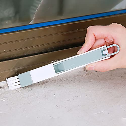 Window Cleaner Brush Detachable Portable Small Door Groove Cleaning Brush For Home Window Slot Brush Easy-Using For Computer #TOP4