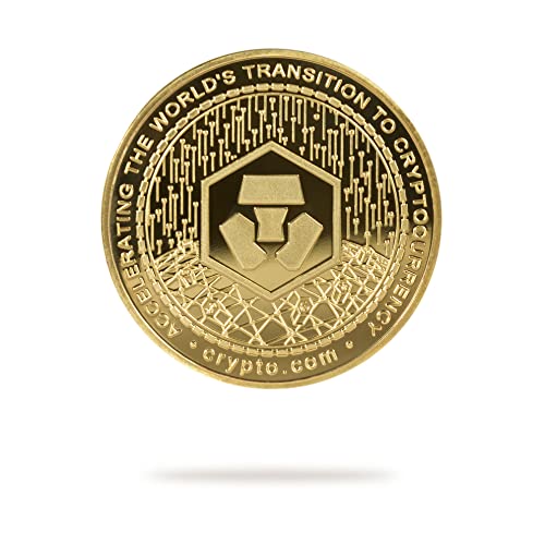 | Crypto.com (CRO) Physical Crypto Coin | Commemorative Cryptocurrency You Can HODL