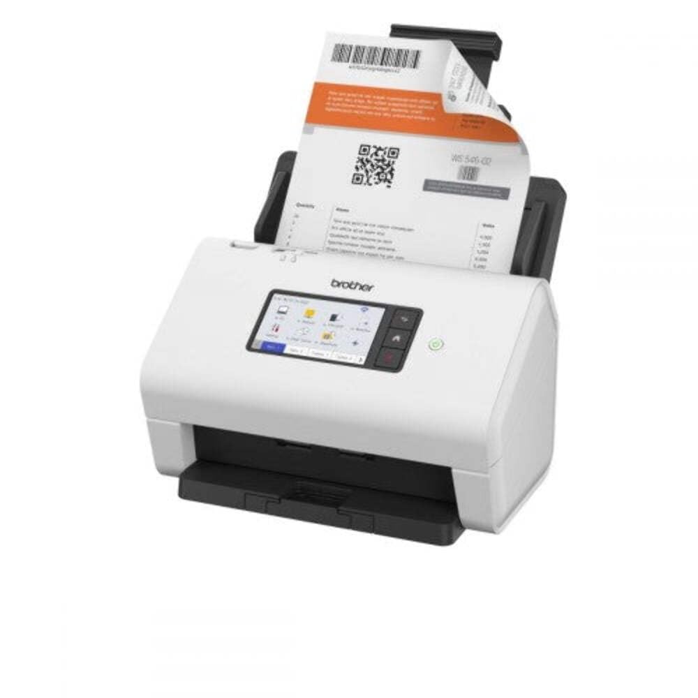 Brother ADS-4900W Scanner con ADF + alimentatore di fogli 600 x 600 DPI A4 Nero, Bianco (ADS-4900W 2-SIDED SCAN UP TO - 60PPM / 120IPM 100 SHEET ADF 100)