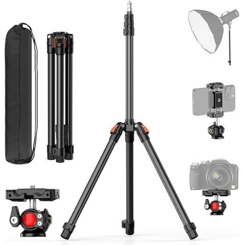 XXZU 83in Camera Tripod with Ball Head Cover