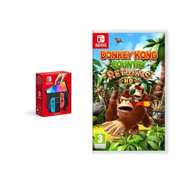 Nintendo Switch (versión OLED) & Donkey Kong Country Returns HD