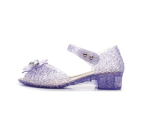 Girls Jelly Mary Jane Dance Party Cosplay Princess Shoes3