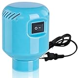 HOTBAG Electric Air Pump for Vacuum Storage Bags, Portable Travel Vacuum Pump Compressing Clothing Vacuum Seal Pump for Various Vacuum Seal Bags Blue(Storage Bag Not Included)