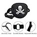 12 Pcs Eye Patch for Adults and Kids, Pirate Medical Eye Patch with 12 Pcs Gold Earring, 3D Eye Patch for Halloween Pirate Costume Party