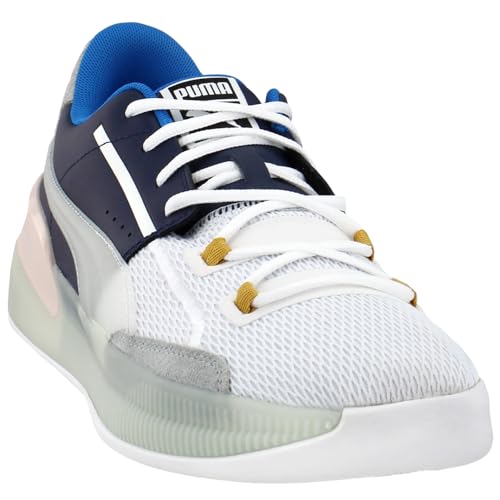 PUMA Mens Clyde Hardwood Basketball Sneakers Shoes - Multi2