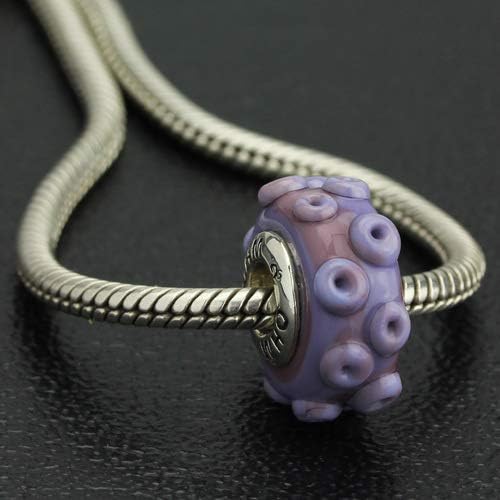 OHM Purple Sucker Glass Bead