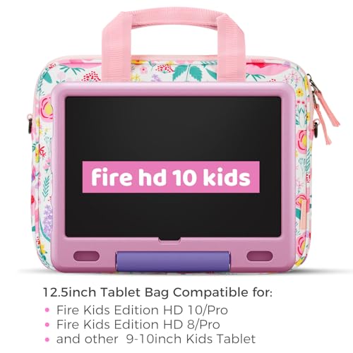 Image of Kids Tablet Bag Fire HD 8 10 Tablet Carrying Case