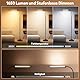 HANDSONIC LED Stehlampe Dimmbar 18W 1650LM Schwarz,Standleuchte Wohnzimmer mit 360° Schwanenhals & Unendlich Dimmer (3000K-6500K),Leselampe Fernbedienung (Retro)