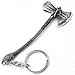 VNFLY Axe Keychain Hammer Keychain Hammer Key Ring, Cool Gifts for Men, Husband, Boyfriend