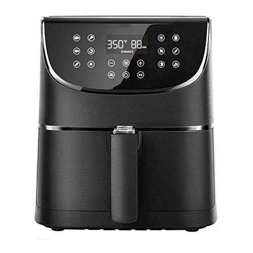 EEREADGQ Smart WiFi Air Fryer 5.8QT Digital Touchscreen & Air Fryer Electric Hot Oven Oilless Cooker LED Touch Digital Screen with 11 Presets Interesting
