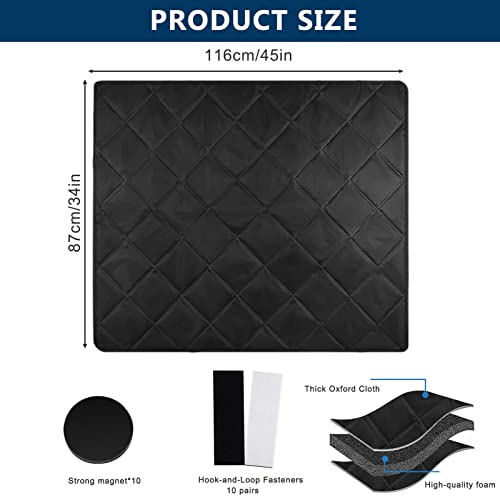 Fireplace Cover, Fireplace Blocker Blanket Stops Overnight