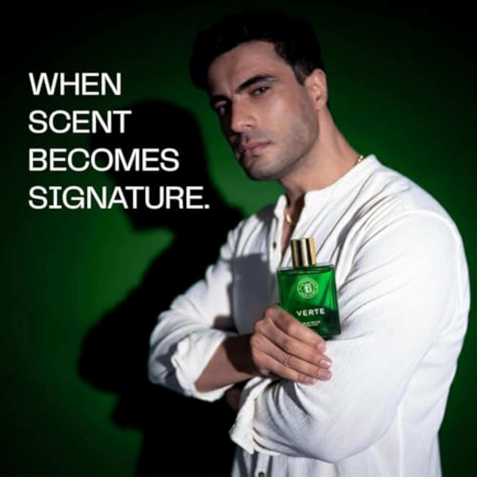 Verte Premium Eau De Parfum, Spicy & Woody for Men