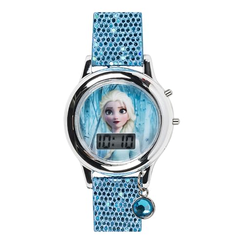 image for Accutime Disney Frozen 2 Elsa & Anna Kids Digital Watch with Glitter S