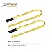 XSTRAP STANDARD 2PK 1''x 8FT Lift Sling Web Strap/Wear Guard End, Heavy Duty Flat Eye Lifting Sling with 2 Reinforced Loops for Tree Saver Lifting Furniture Appliances Machine