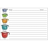 Gina B. Designs Recipe Cards - Measuring Cups by Gina B. Designs