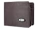 Big Skinny L-Fold Passcase Slim Wallet, Holds Up to 30 Cards, Brown