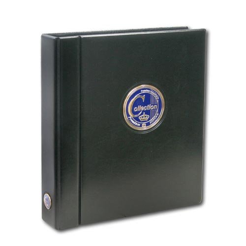 SAFE 481 segregator na monety Compact A4 PREMIUM COLLECTION z kolorową metalową plakietką 3D (pusta) pasuje do SAFE nr 433 + 434 koszulki na monety - kartki uzupełniające Compact A4 - na ramkę na monety - miejsce na maks. 700 uchwytów na monety
