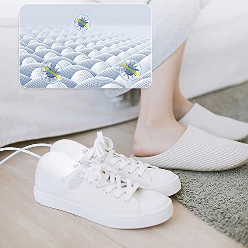 Schoenendroger, elektrische schoenendroger en warmere sokkendroger Elimineer slechte geur, Mini-schoenen ozon-deodorant met 3 timing-modi, 360 graden luchtstroom ontgeurd - Image 3