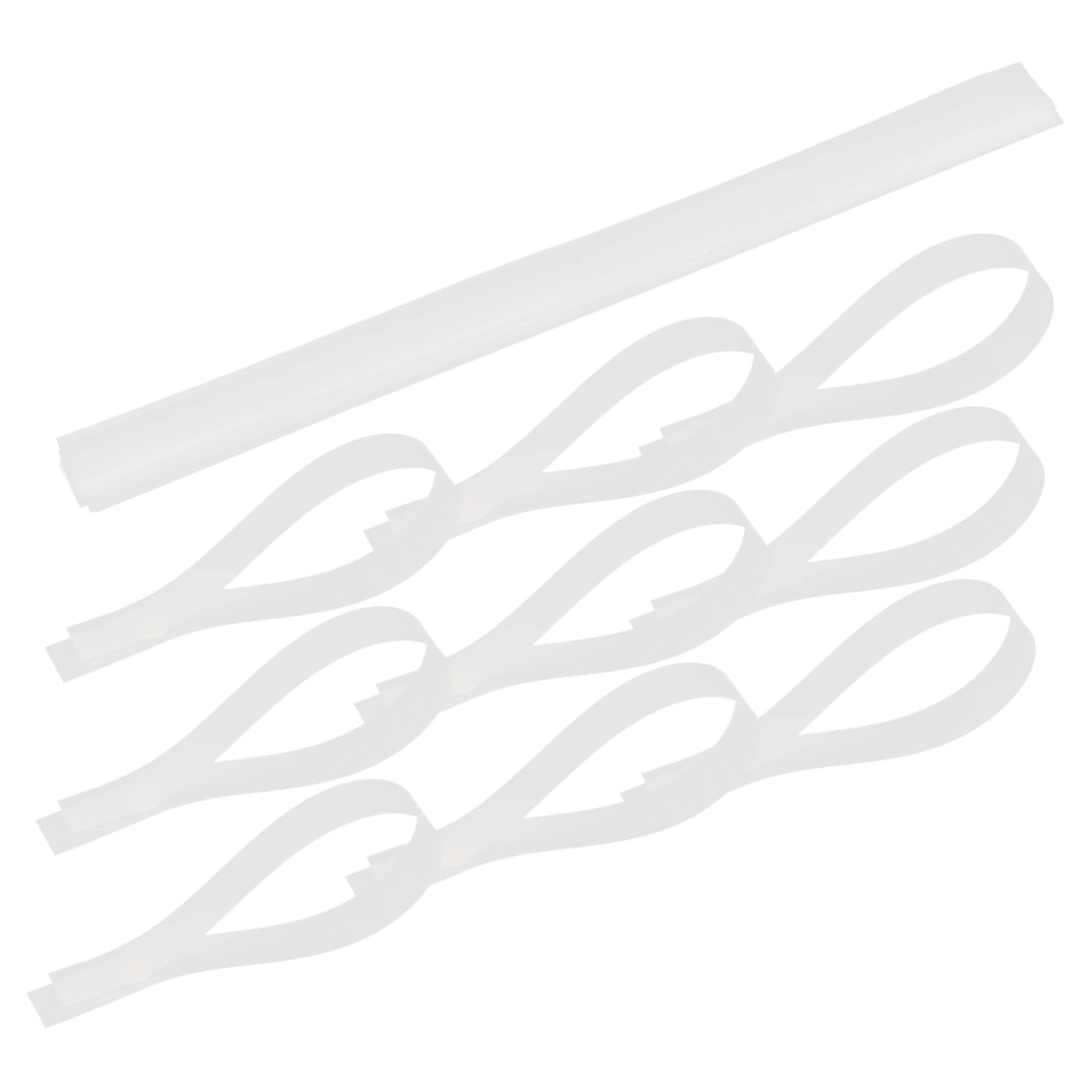 GALPADA 20Pcs Snare Wire Straps for Snare Drum Durable Pet Mounting Straps Securely Fasten Snare Drum Wire Enhance Consistency and Projection Drum Accessories