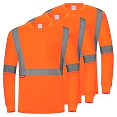 Orange Long Solid -3 Pack