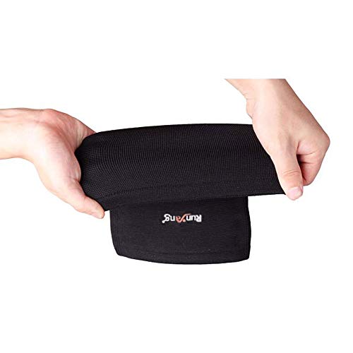 Suporte de joelho, Andoer Joelheira elástica esportes perna suporte protetor protetor patela proteto