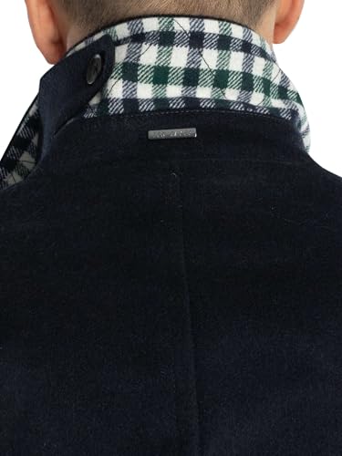 Ted Baker Men's Aldovie Peacoat Jacket, Navy4