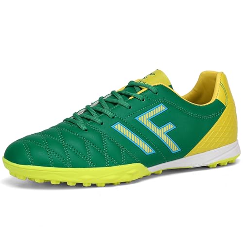 Chaussures De Football Futsal Enfants – Crampons Antidérapants, Lacets Scratch, Pour Garçons & Filles Sur Terrain Synthétique & Naturel