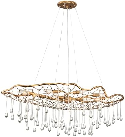 Hinkley Laguna Eight Light Chandelier, Burnished Gold