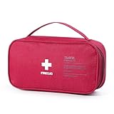 KASFDBMO Organizadores resistentes al agua con estructura de múltiples compartimentos para preparación de viajes en casa, bolsa impermeable para medicamentos