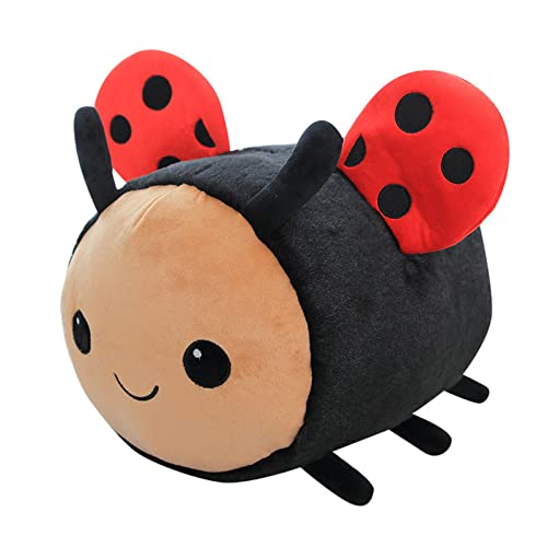 YOZUMD Plush Stuffed Doll Toy,Soft PP Cotton Fully Filled Stuffed Animal Plush Bee Ladybugs, Adorabl