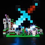 Kyglaring LED Light Kit for Minecraft The Sword Outpost - Compatible with Building Set 21244