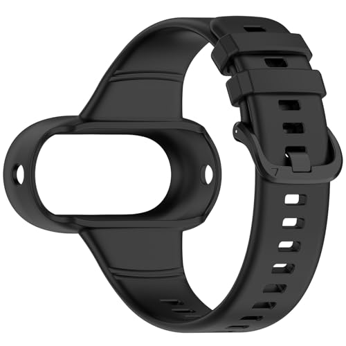 Bracelet Insta360 GO 3S silicone noir pour sport et vlogs