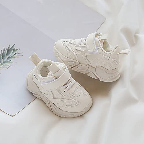 Girls Sneakers Spring and Summer Solid Color Breathable Non Slip Children's Casual Sports Shoes for Active Play3