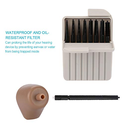 Hellocreate Wax Guards For Hearing Aids, 8 Pcs/Set Hearing Aid Filter Hearing Assistance Filter Earwax Guards Filters Hearing Assistance #TOP2
