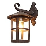 RUSTIKALER FLAIR - Warmweißes Licht & klares Glas sorgen für einen mediterran rustikalen Flair auf Ihrer Terrasse, in Ihrem Garten oder Hauseingang