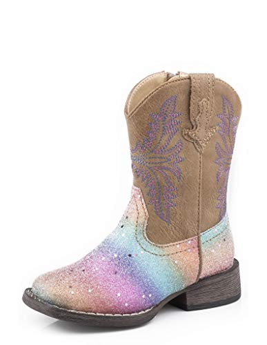 ROPER Baby Girl's Glitter Rainbow (Toddler)