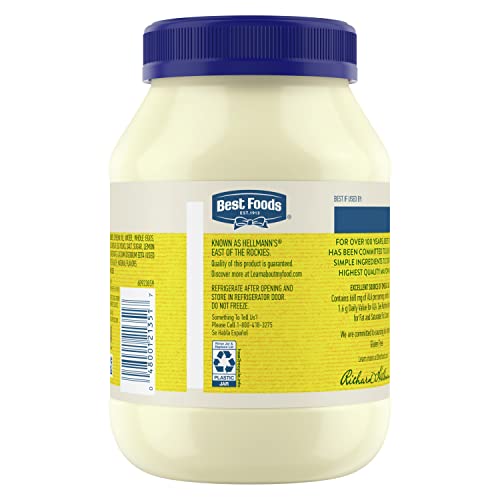 Best Foods Real Mayonnaise Real Mayo Squeeze Bottle For A Rich Creamy Condiment For Sandwiches And Simple Meals Gluten Free, Made With 100% Cage-Free Eggs 30 Oz #TOP1
