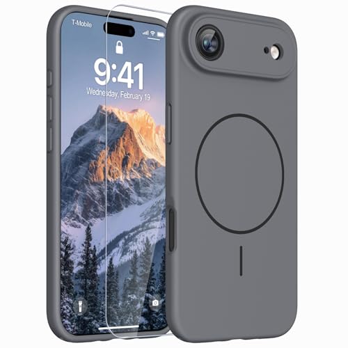 Image of Magnetic for iPhone Air Case,Shockproof Matte Cover,Grey