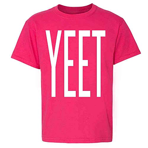 Pop Threads YEET Huge Text Funny Dank Meme Youth Kids Girl Boy T-Shirt