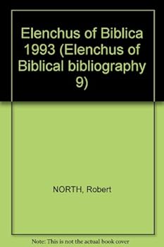 Paperback Elenchus of Biblica 1993 Book