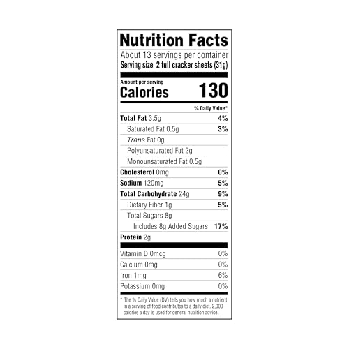 Image of Amazon Grocery, Cinnamon Graham Crackers, 14.4 Oz