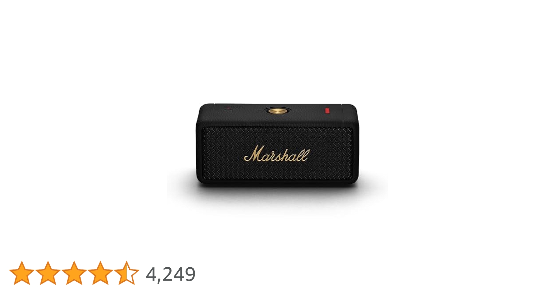 Marshall EmbertonⅡ ブラック&ブラス 【国内正規品】 Marshall（アンプ） Marshall マーシャル ワイヤレススピーカー