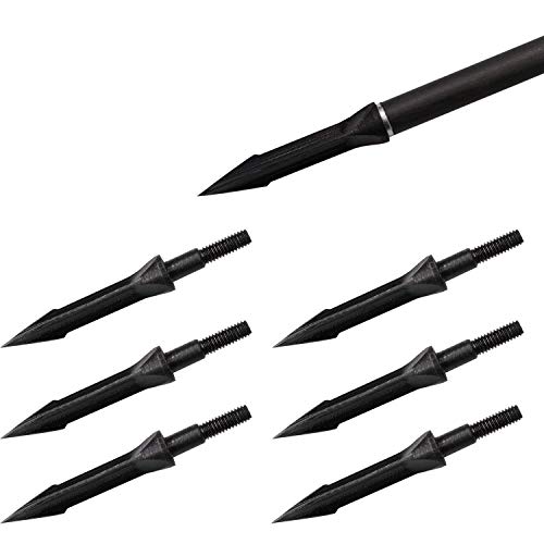 IRQ 12er Pfeilspitzen Bogenschießen Jagdspitzen Armbrust 135 Grains Jagdpfeilspitzen für Carbonpfeile Alupfeile (100grain) Cover