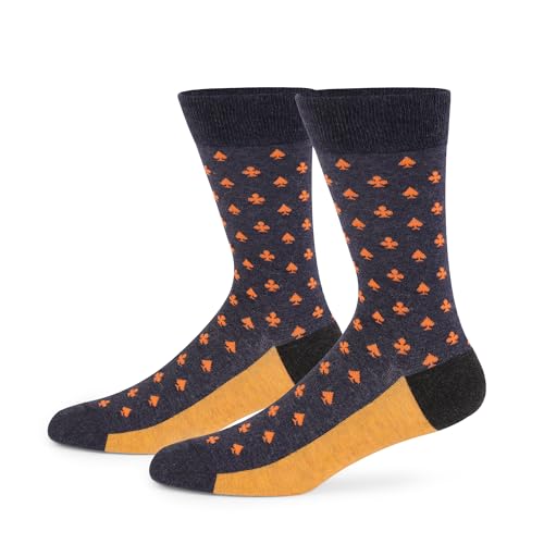 Image of HHX YONLEE Dress Socks 5 /6 /10 Pairs Crew Argyle Colorful Cotton Novelty Casual Happy Fun