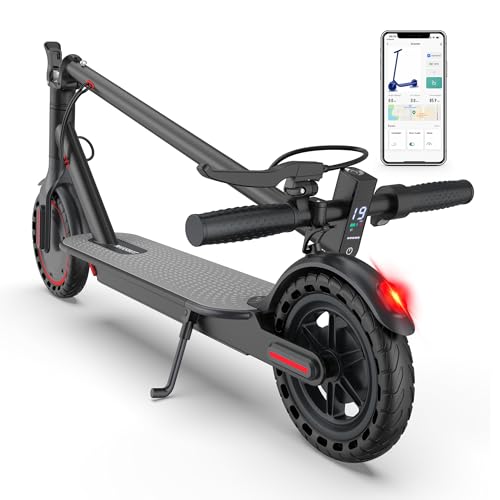 Image of MAXSHOT Electric Scooter for Adults, 8.5 /10 /14 inch Tires, 19 /22Mph, 350W /500W Motor, 21-28 Miles Range, Folding E-Scooter with Dual Suspension,APP Contro