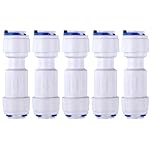 5pcs 1/4inch One Way Non-Return Valve for RO Pure Water Reverse Osmosis System