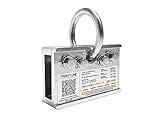 Frontline RO2W 2-Way Standing Seam Roof Anchor Clamp | Rugged, Reusable & Compact | OSHA & ANSI Compliant Steel anchor | Strength Rating: 5,000 lbs | Bolts and washers included